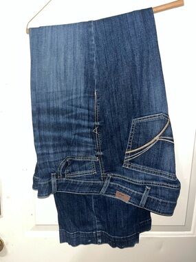 Ariat Women's Dark Blue Wide Leg Jeans